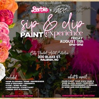 a flyer for a five and chip paint experience